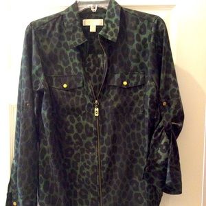 Michael Kors long sleeve shirt w/collar